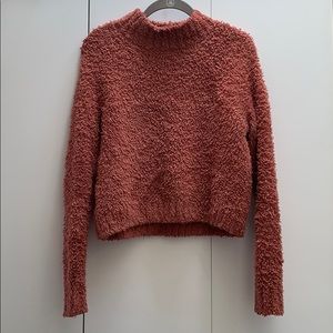 Fuzzy Crop Sweater